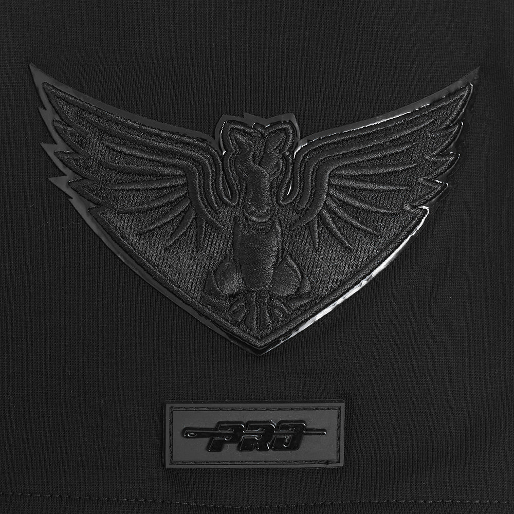 WNBA DALLAS WINGS TRIPLE BLACK WOMEN'S SJ BOXY TEE (BLACK) - Image 6