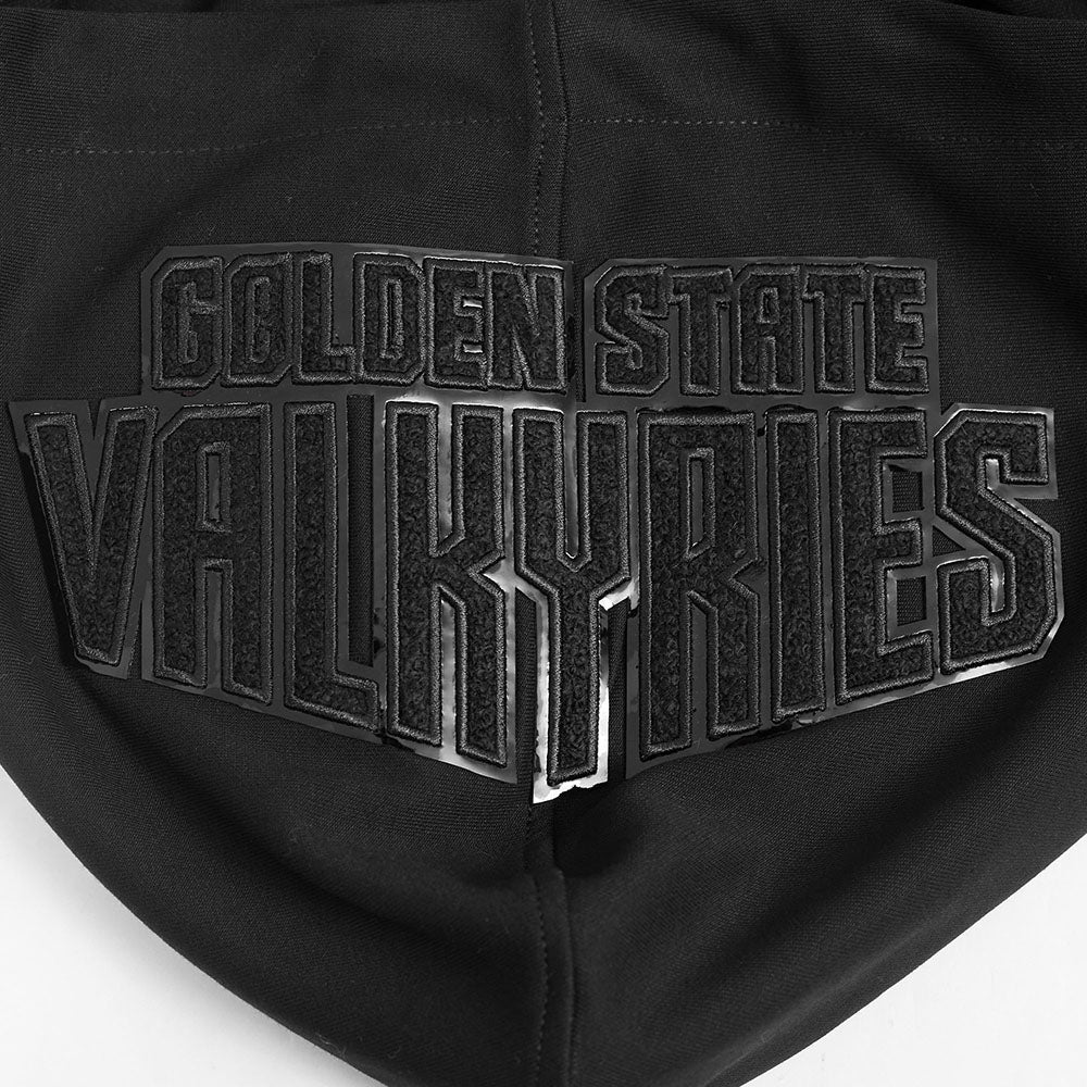 WNBA GOLDEN STATE VALKYRIES CLASSIC 3BK MEN'S DK FZ HOODIE (BLACK) - Image 7