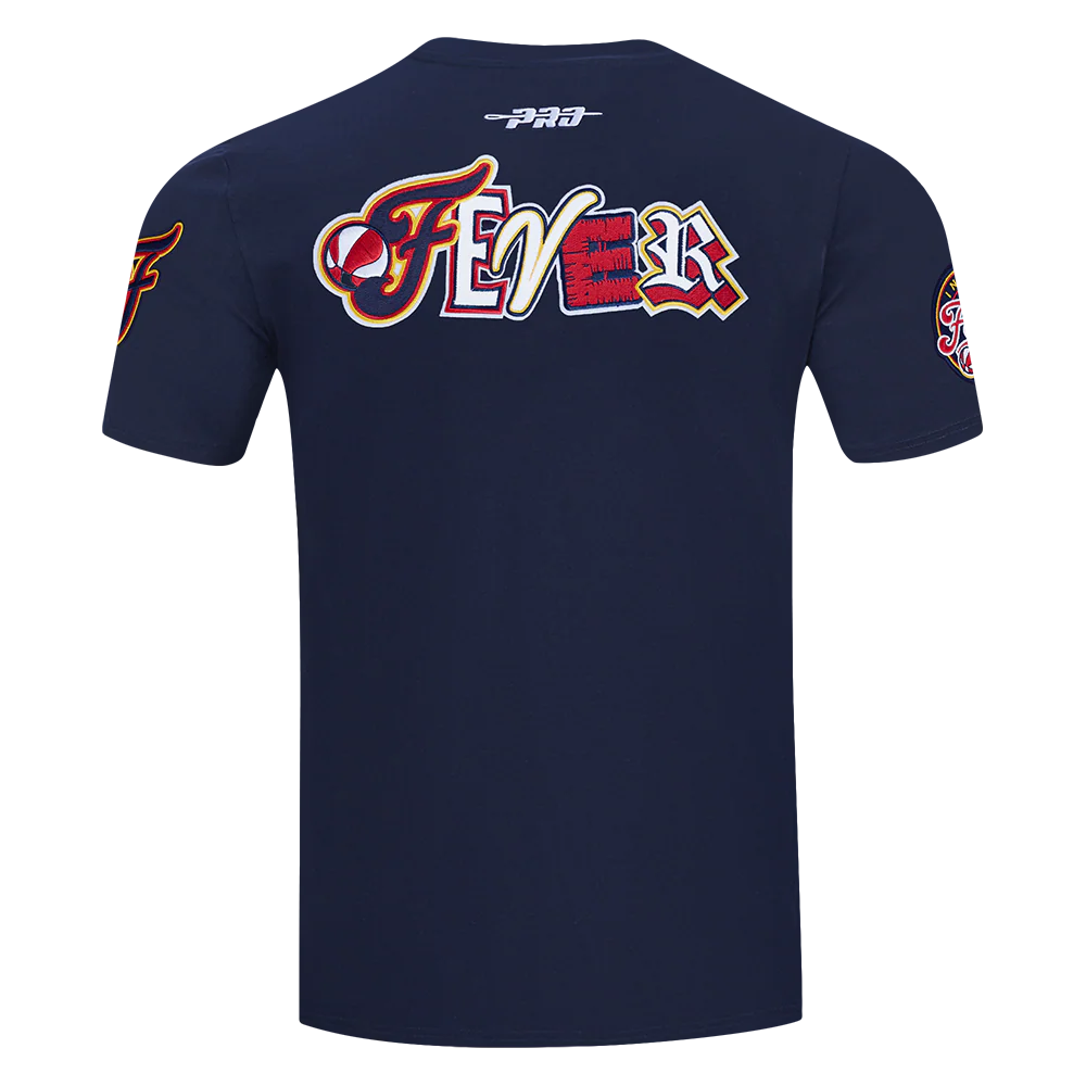 WNBA INDIANA FEVER CITY RANSOM MEN'S SINGLE JERSEY TEE (MIDNIGHT NAVY) - Image 3