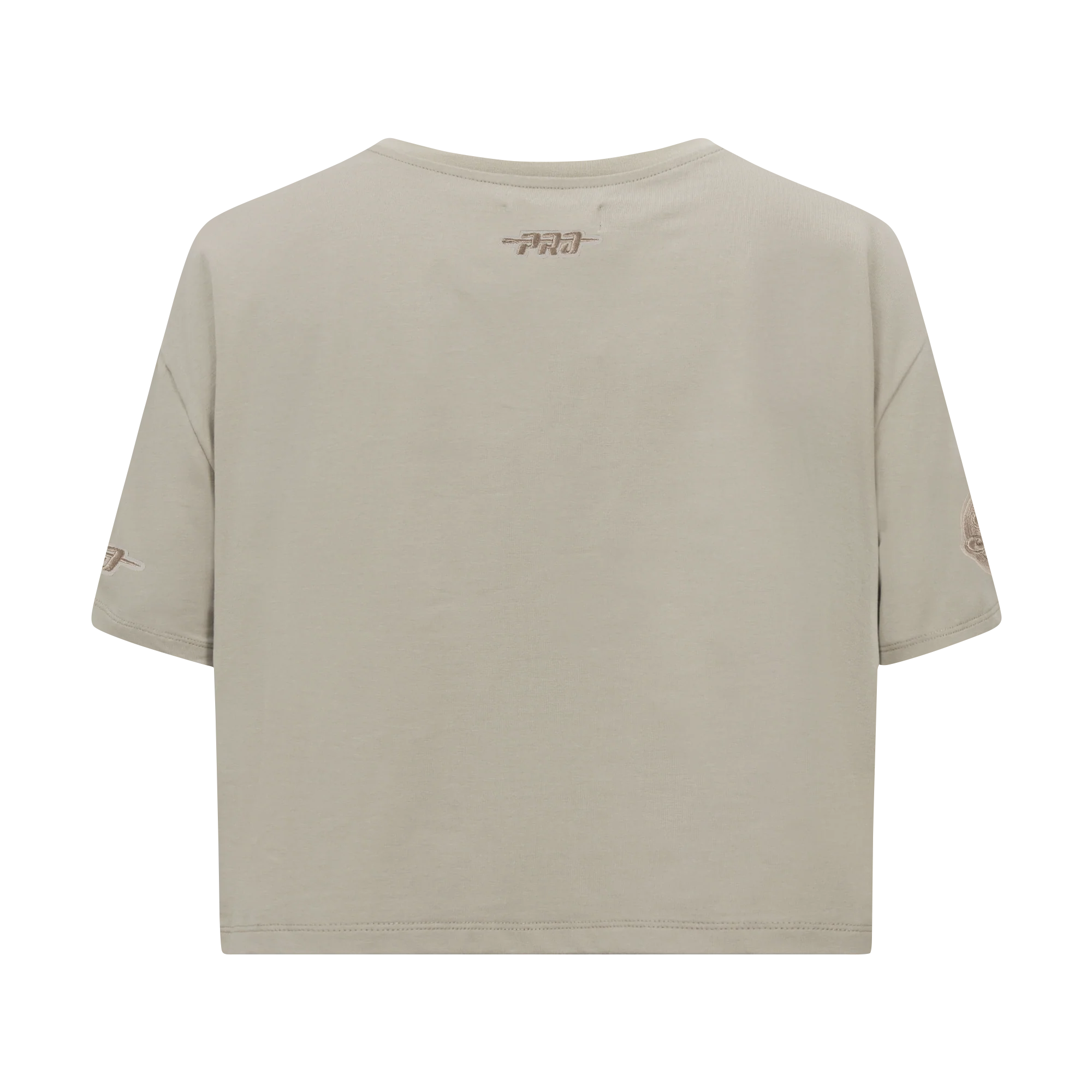 WNBA INDIANA FEVER NEUTRAL WOMEN'S SINGLE JERSEY BOXY TEE (TAUPE) - Image 3