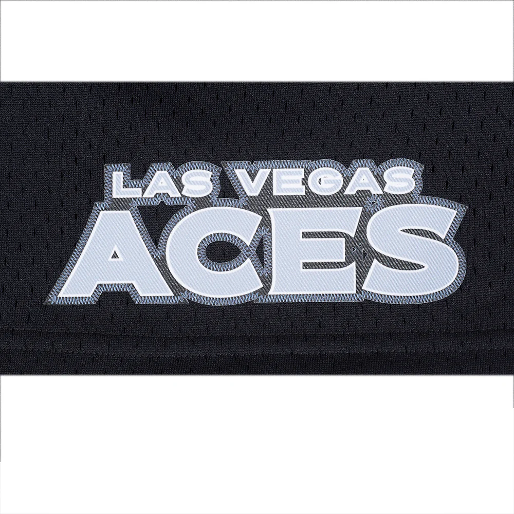 LAS VEGAS ACES MESH MEN'S SHORT (BLACK) - Image 8