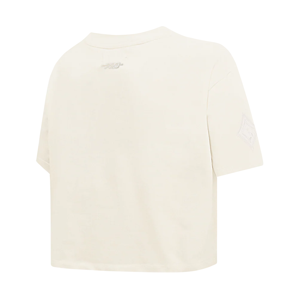 WNBA LAS VEGAS ACES NEUTRAL WOMEN'S SJ BOXY TEE (EGGSHELL) - Image 4