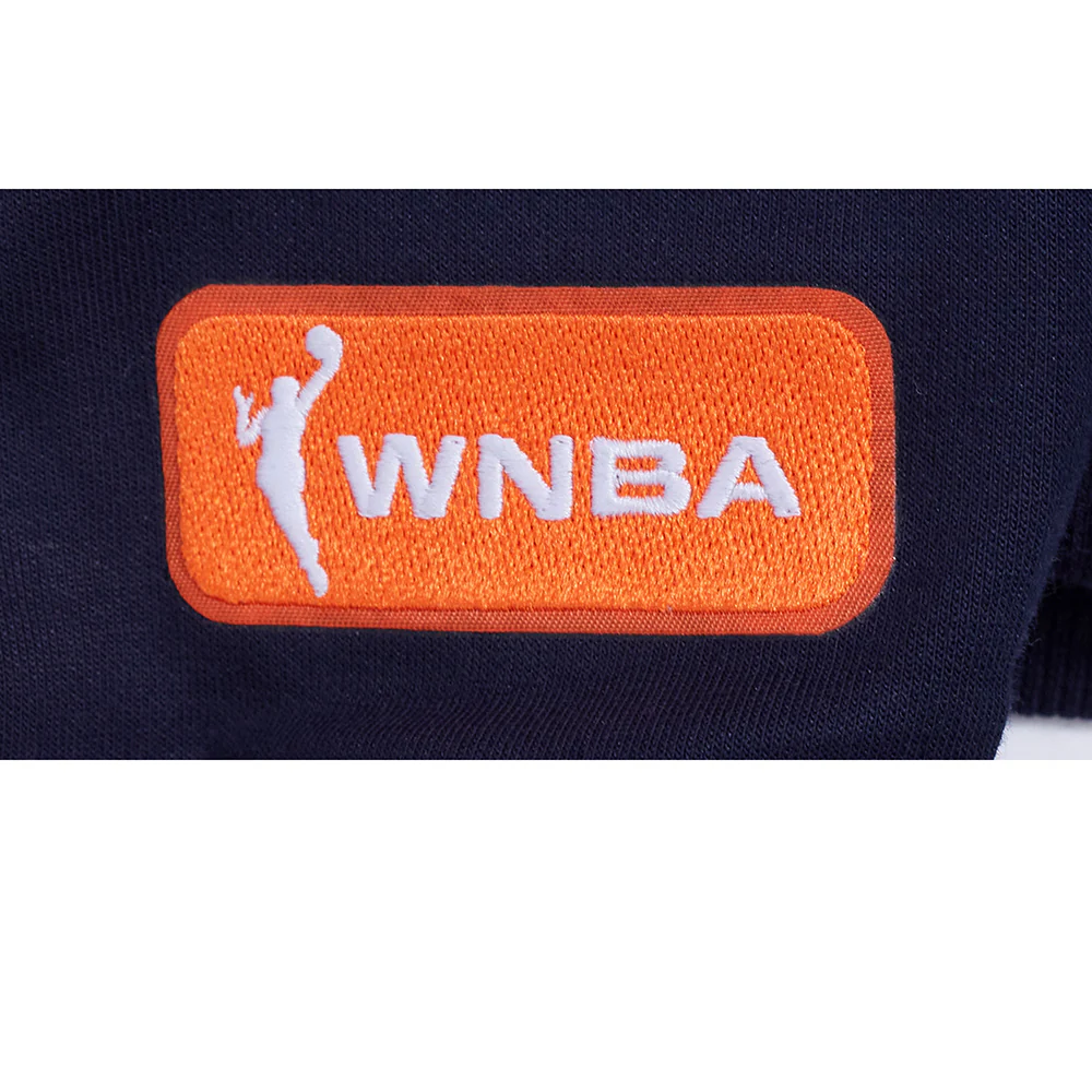 WNBA MINNESOTA LYNX CLASSIC CHENILLE MEN'S DOUBLE KNIT PULLOVER HOODIE (MIDNIGHT NAVY) - Image 6