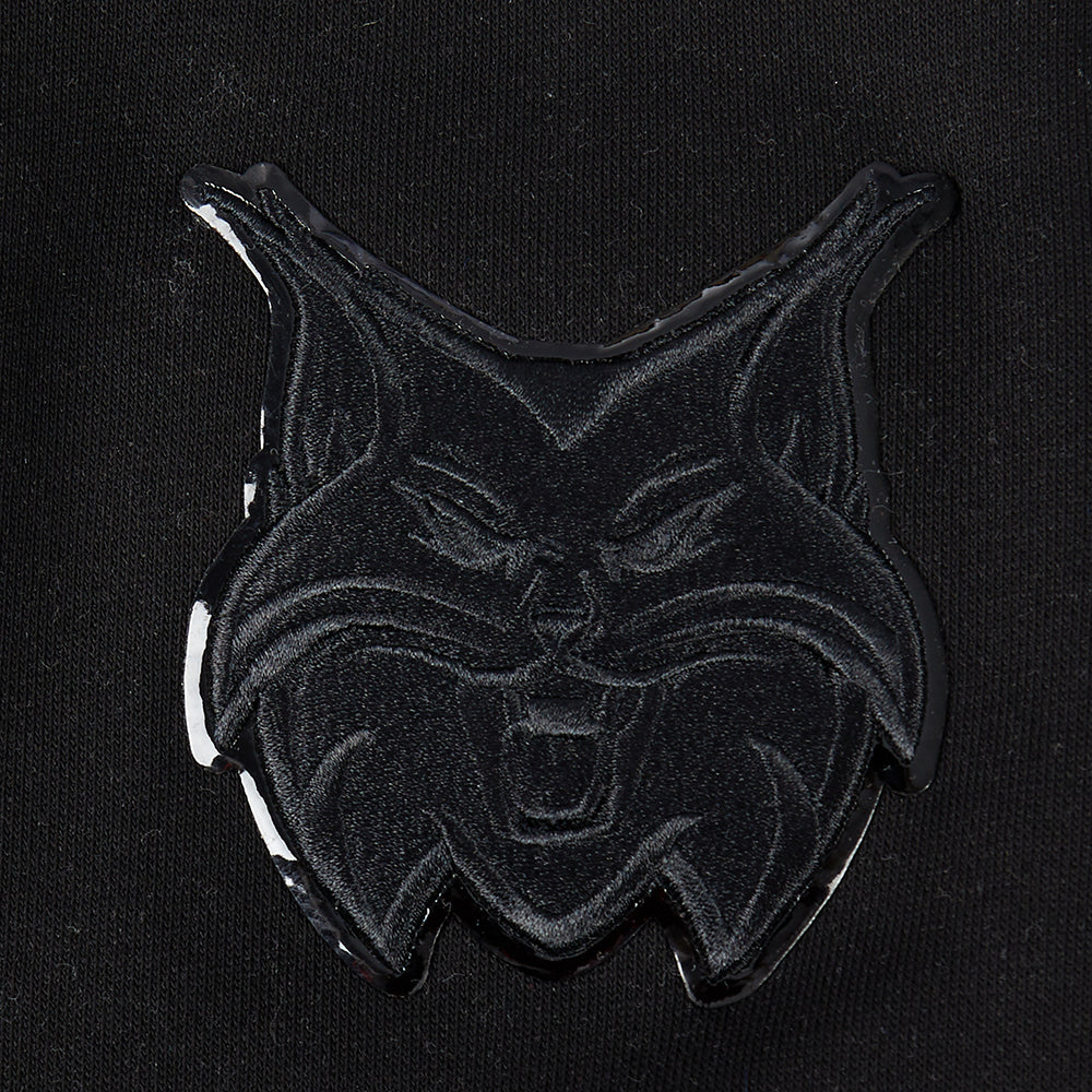 WNBA MINNESOTA LYNX TRIPLE BLACK WOMEN'S FLEECE CREWNECK (BLACK) - Image 7
