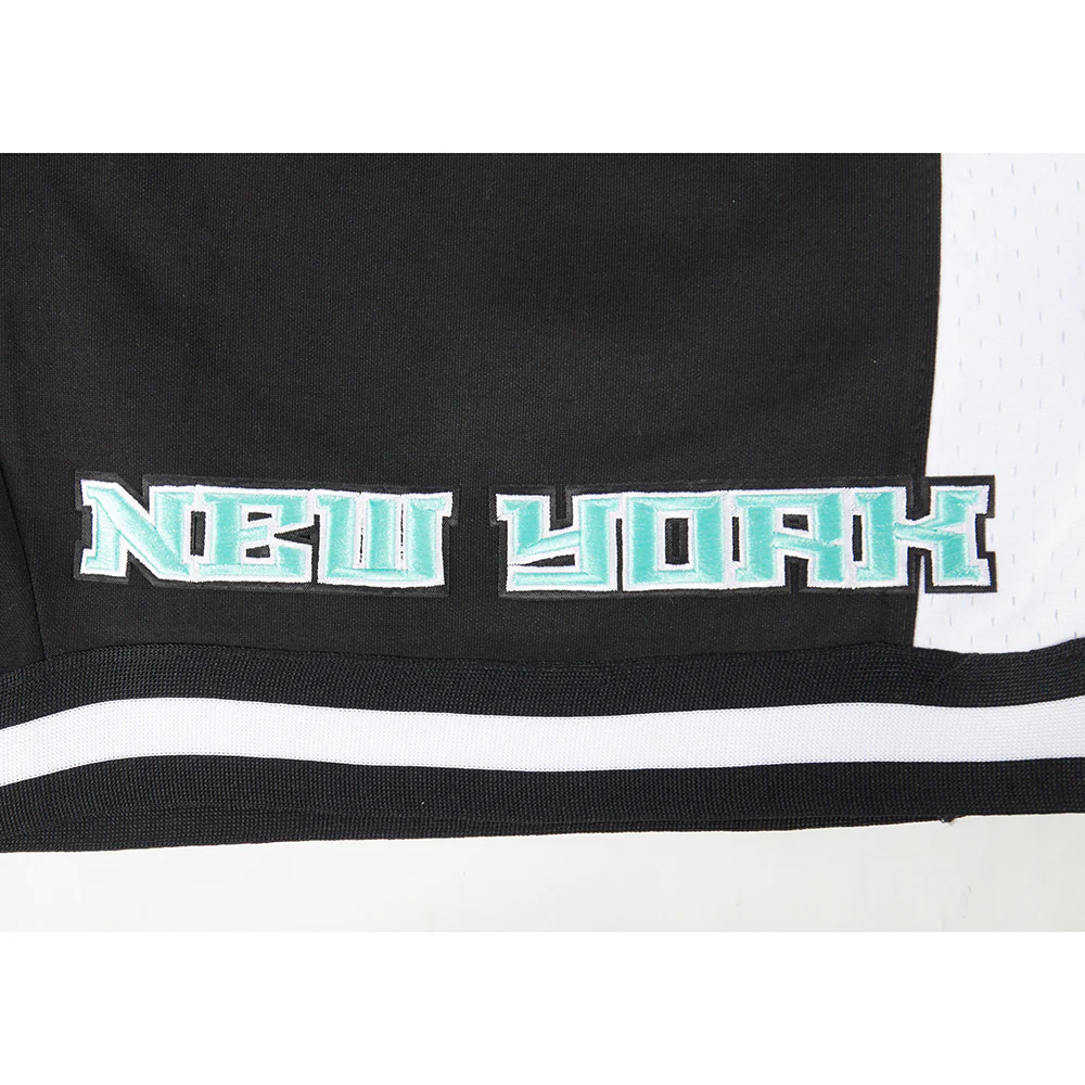WNBA NEW YORK LIBERTY RETRO CLASSICS MEN'S DOUBLE KNIT 2.0 SHORT (BLACK) - Image 5