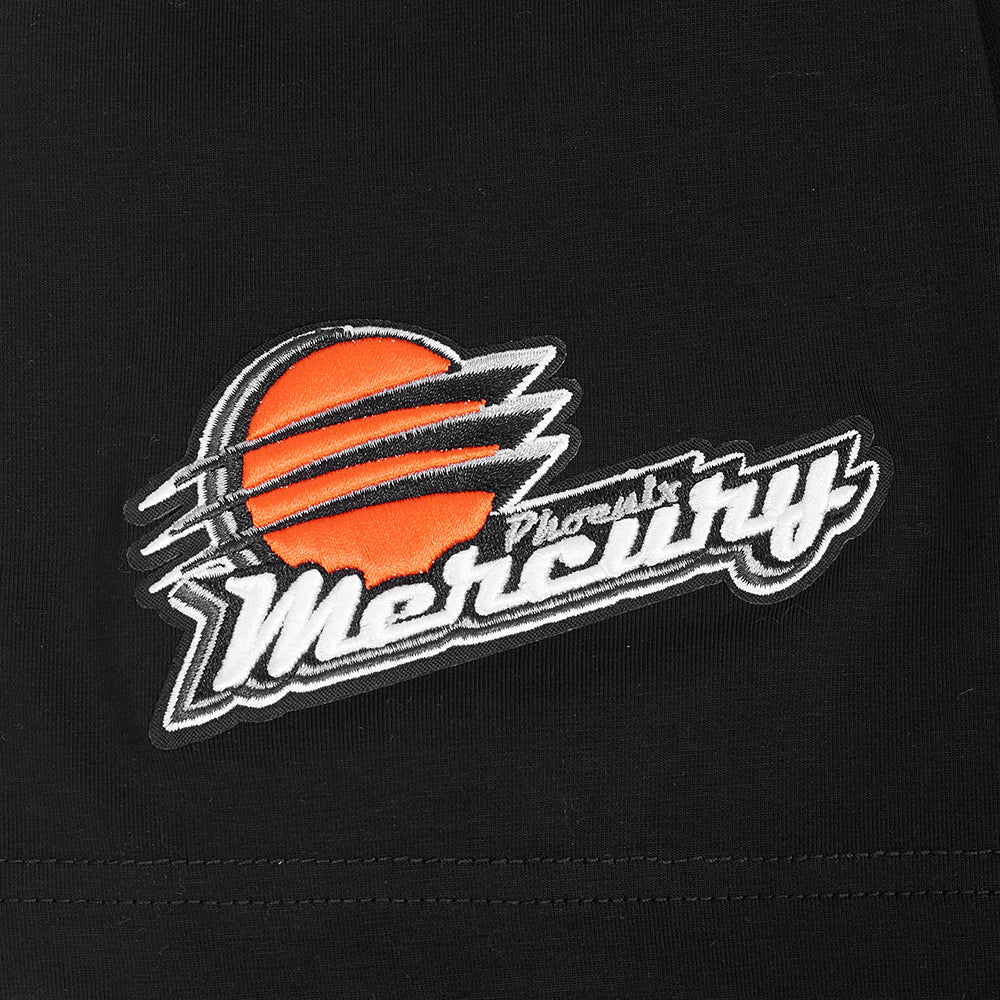 WNBA PHOENIX MERCURY CLASSIC CHENILLE MEN'S SJ TEE (BLACK) - Image 5