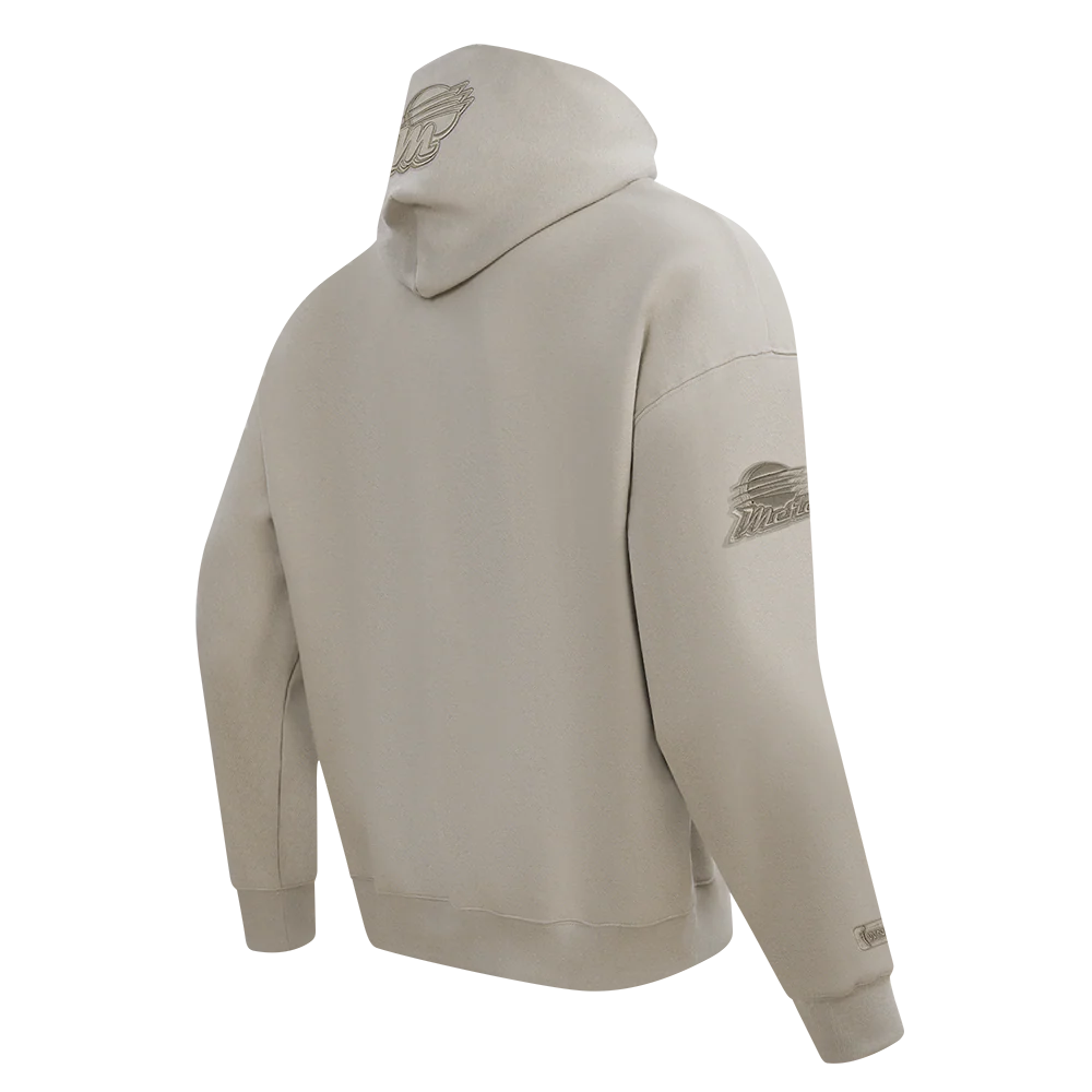 WNBA PHOENIX MERCURY NEUTRAL MEN'S DROP SHOULDER FLC PO HOODIE (TAUPE) - Image 4