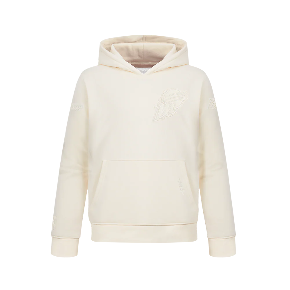 WNBA PHOENIX MERCURY NEUTRAL BIG BOYS FLC PO HOODIE (EGGSHELL)