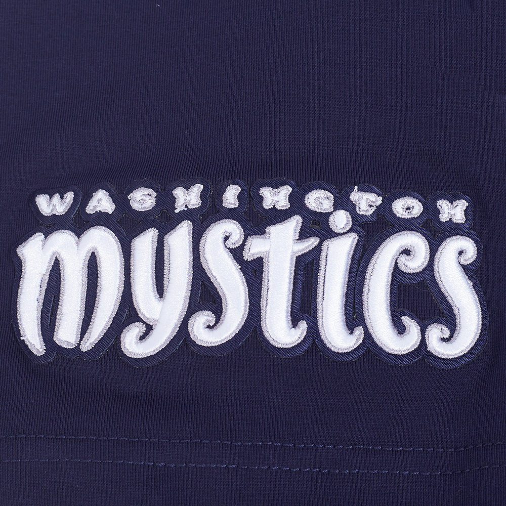 WASHINGTON MYSTICS CLASSIC CHENILLE MEN'S SJ TEE (MIDNIGHT NAVY) - Image 7