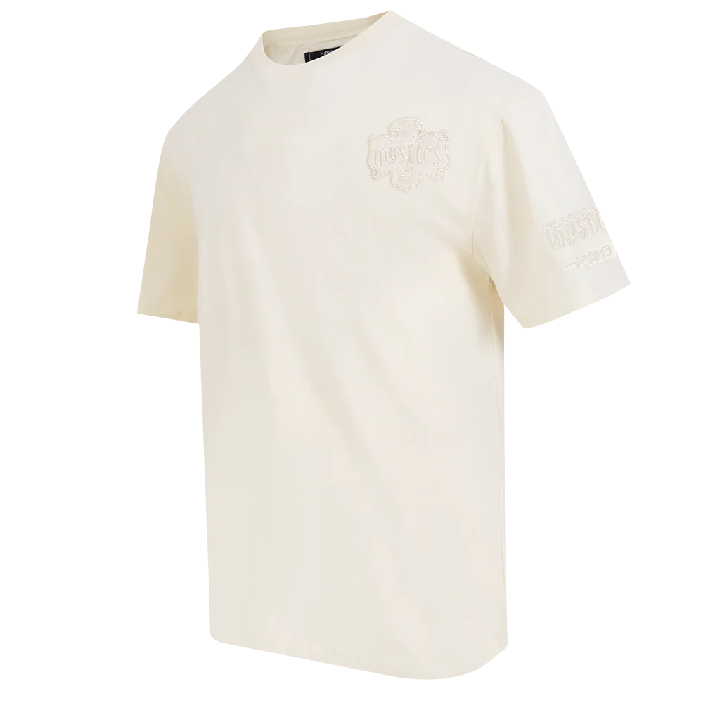 WNBA WASHINGTON MYSTICS NEUTRAL MEN'S CJ DROP SHOULDER TEE (EGGSHELL) - Image 2