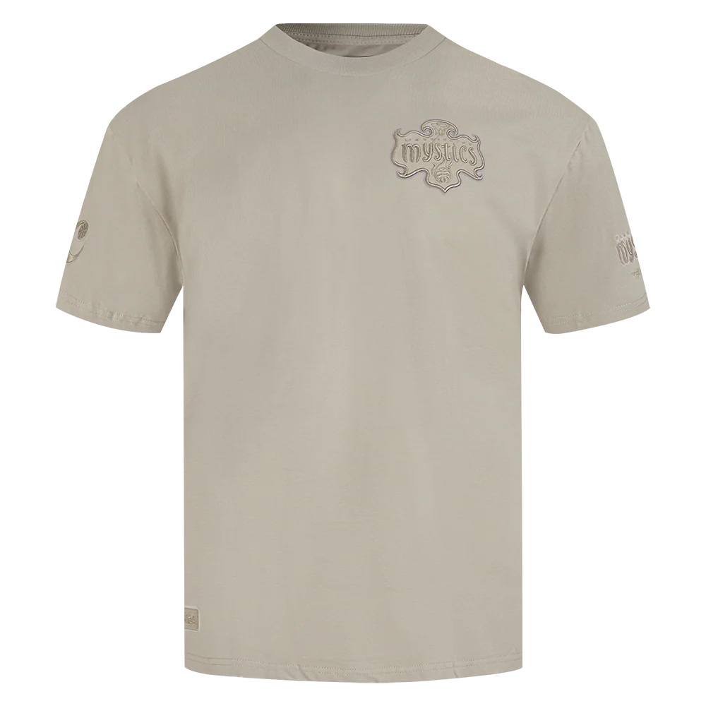 WNBA WASHINGTON MYSTICS NEUTRAL MEN'S CJ DROP SHOULDER TEE (TAUPE)