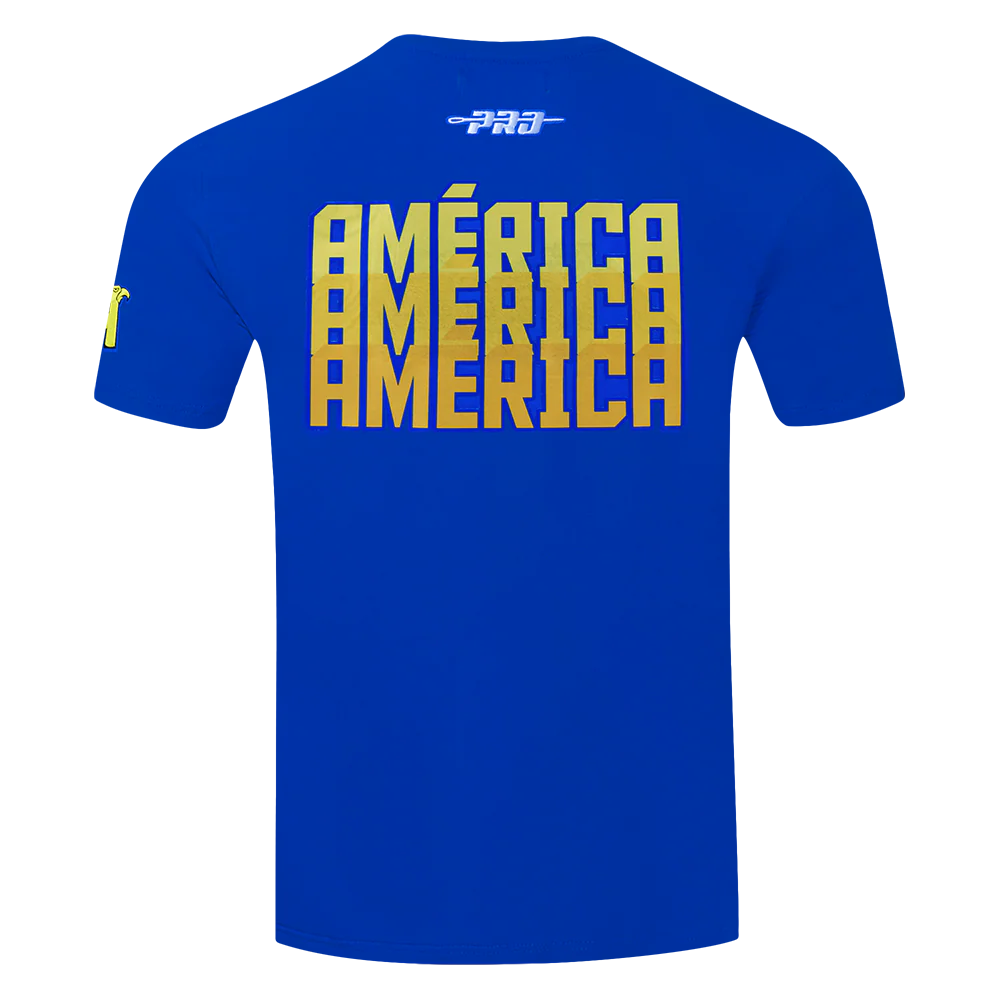 LIGA MX CLUB AMERICA STADIUM MEN'S SINGLE JERSEY TEE (ROYAL BLUE) - Image 3