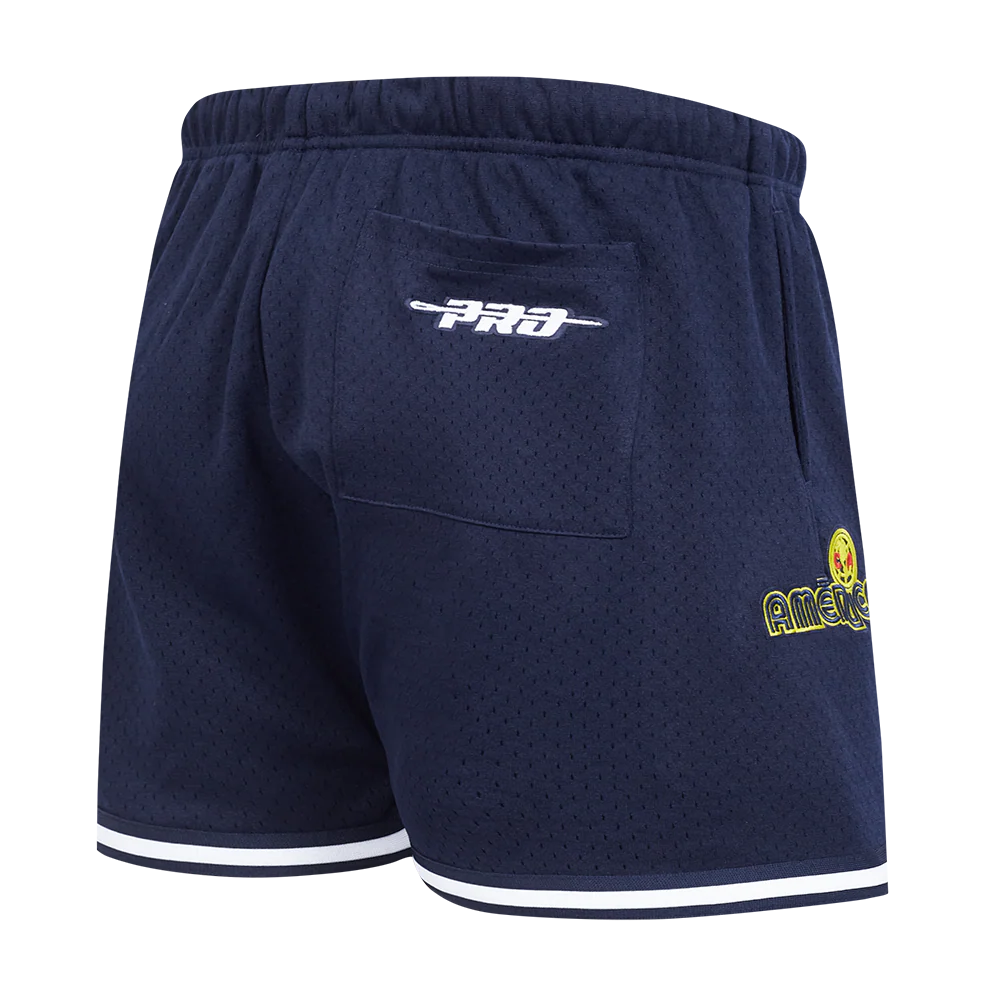 LIGA MX CLUB AMERICA MESH MEN'S TAPING MESH SHORT (MIDNIGHT NAVY) - Image 3