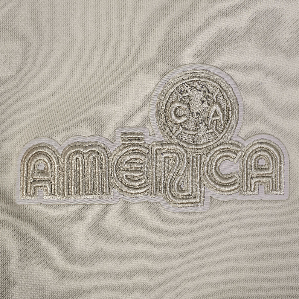 LIGA MX CLUB AMERICA NEUTRAL MEN'S FLEECE SWEATPANT (TAUPE) - Image 6