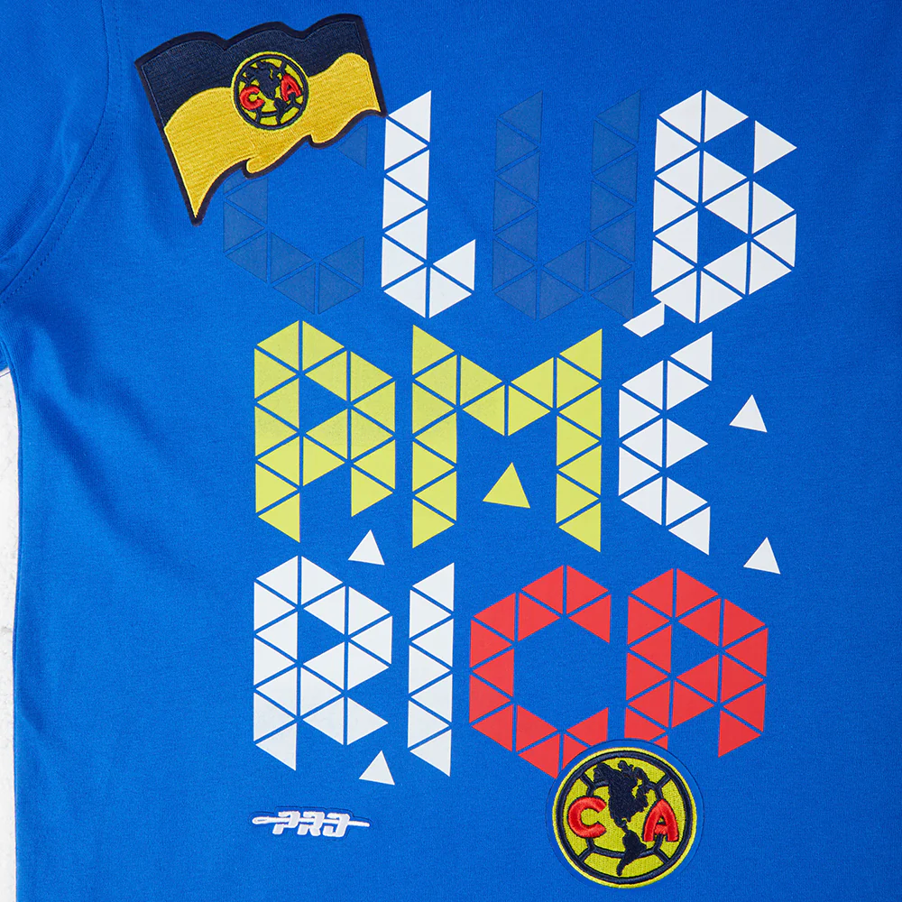 LIGA MX CLUB AMERICA STADIUM BIG BOYS SHORT SLEEVE TEE (ROYAL BLUE) - Image 5