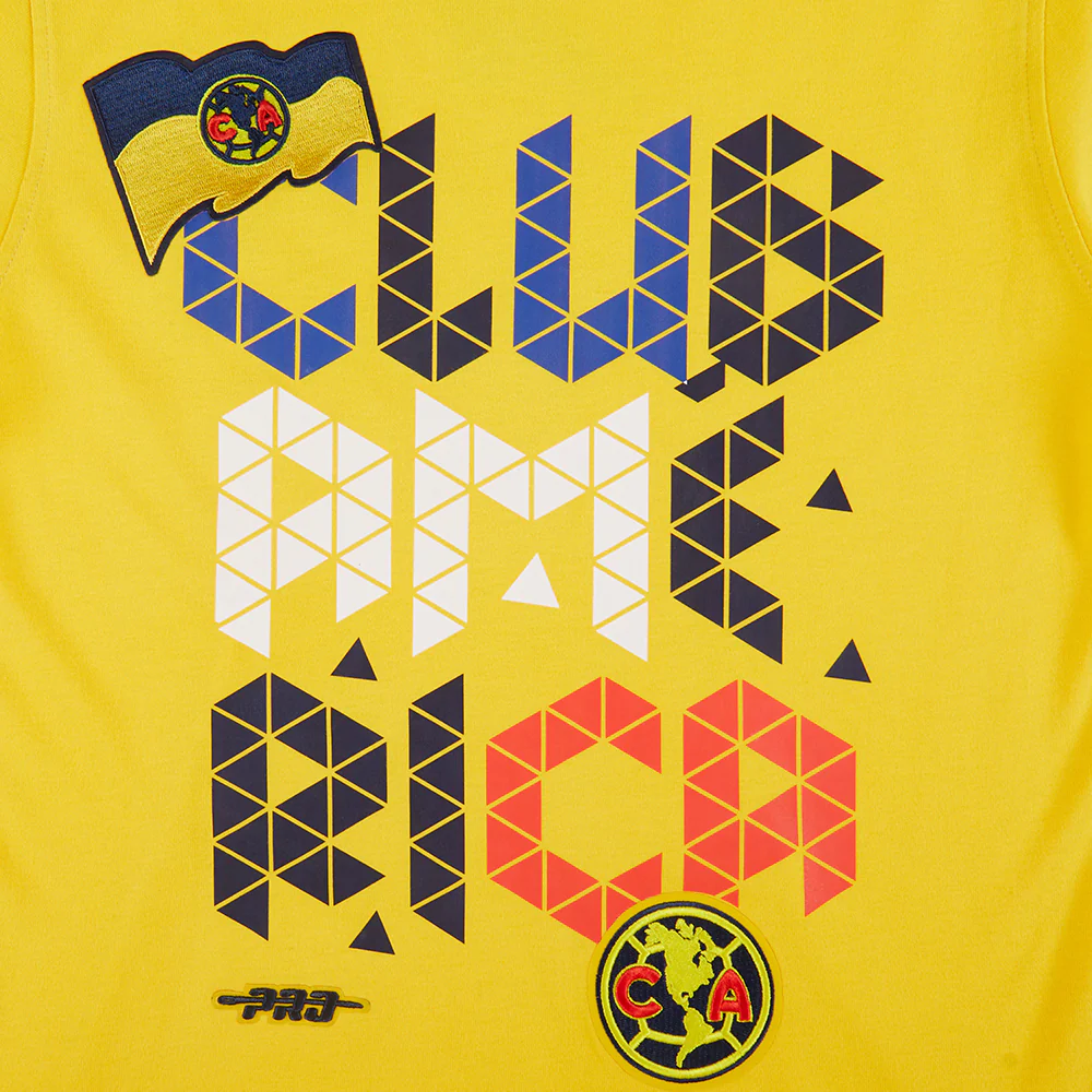 LIGA MX CLUB AMERICA STADIUM BIG BOYS SHORT SLEEVE TEE (YELLOW) - Image 5