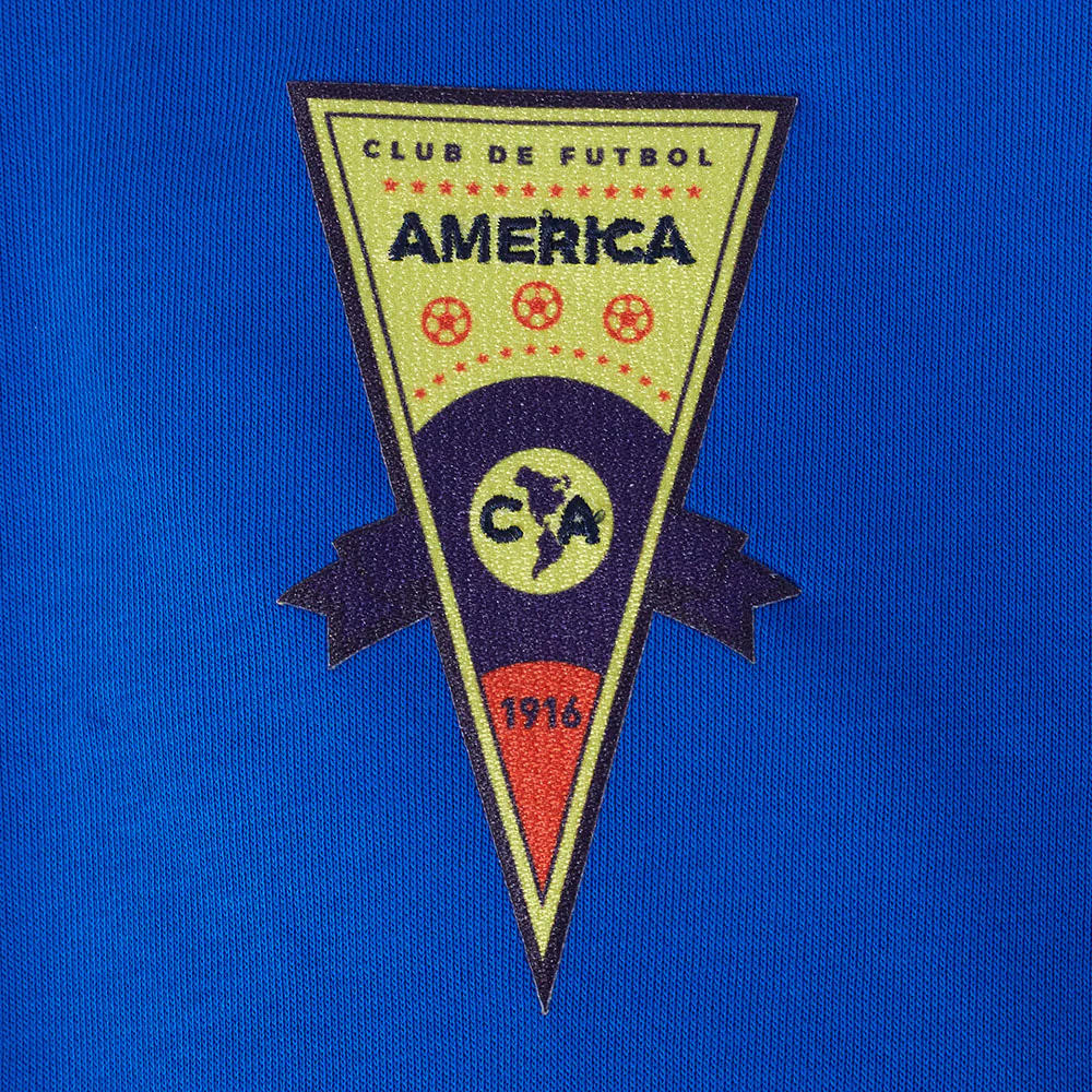 LIGA MX CLUB AMERICA STADIUM WOMEN'S DOUBLE KNIT CREWNECK (ROYAL BLUE) - Image 6